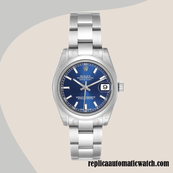 replica automatic Rolex Datejust Ladies m178240-0026 Rolex Calibre 2836/2813 Blue Dial - Image 2