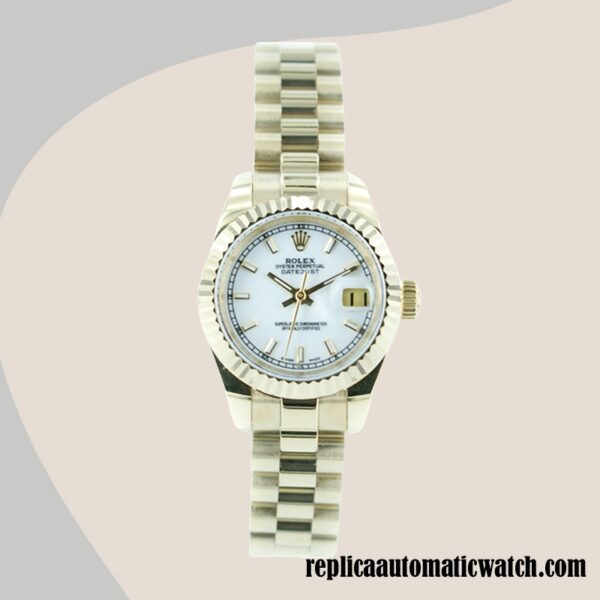 replica automatic Rolex Datejust 178278WSO Rolex Calibre 2671/Mingzhu Engine Ladies Gold-tone Automatic - Image 2