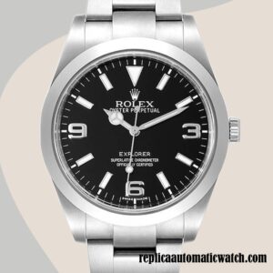replica automatic Rolex Explorer Rolex Calibre 2836/2813 m214270-0003 Men's Silver-tone
