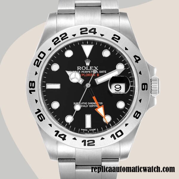 replica automatic Rolex Explorer Rolex Calibre 2836/2813 Men's m216570-0002 15mm Silver-tone