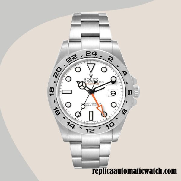replica automatic Rolex Explorer m216570-0001 Rolex Calibre 2836/2813 Men's Silver-tone - Image 2