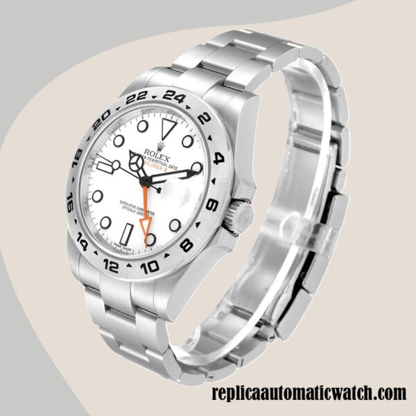 replica automatic Rolex Explorer m216570-0001 Rolex Calibre 2836/2813 Men's Silver-tone - Image 3