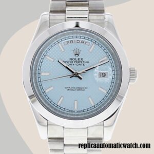 replica automatic Rolex Day-date Men's m228206-0004 Rolex Calibre 2836/2813 Blue Dial
