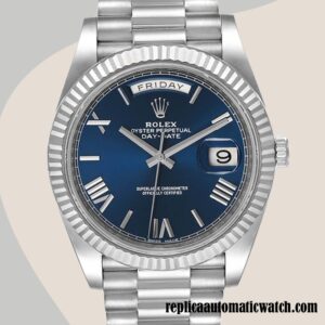 replica automatic Rolex Day-Date m228239-0007 Rolex Calibre 2836/2813 Men's 12mm Silver-tone