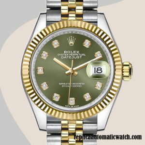 replica automatic Rolex Datejust m278273-0030 Rolex Calibre 2671/Mingzhu Engine Ladies Two-tone