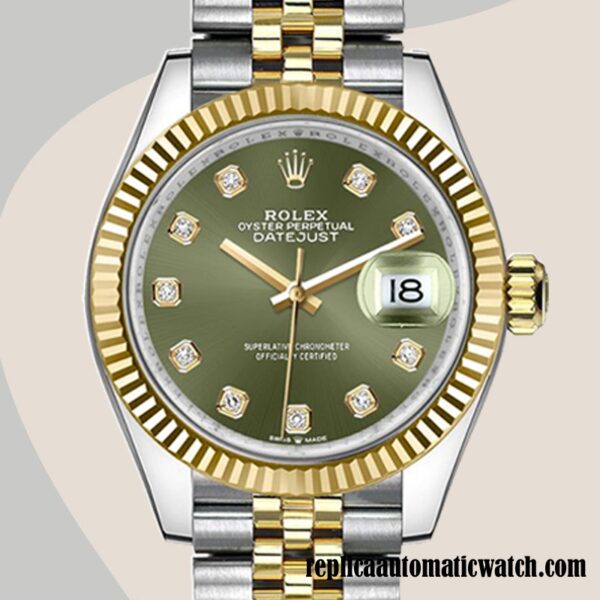 replica automatic Rolex Datejust m278273-0030 Rolex Calibre 2671/Mingzhu Engine Ladies Two-tone