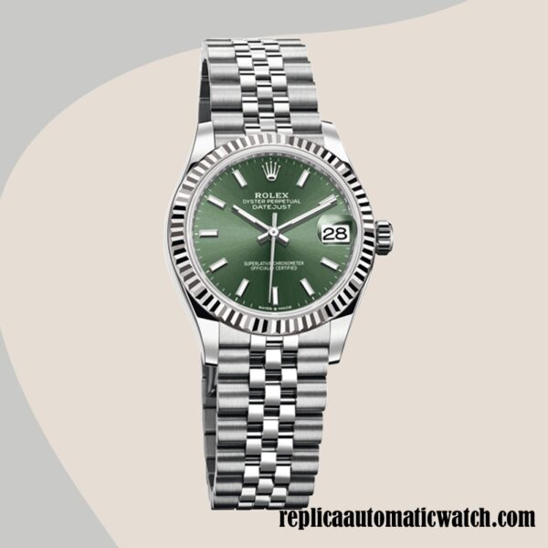 replica automatic Rolex Datejust m278274-0018 Rolex Calibre 2671/Mingzhu Engine Unisex Silver-tone - Image 2