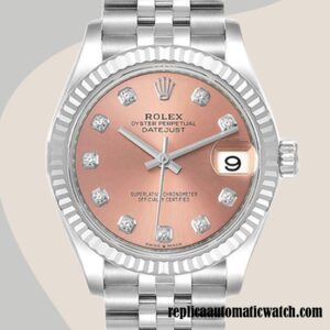 replica automatic Rolex Datejust Ladies m278274-0032 Rolex Calibre 2671/Mingzhu Engine Silver-tone Automatic