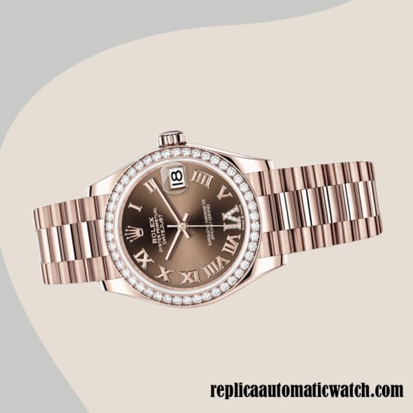 replica automatic Rolex Datejust Rolex Calibre 2671/Mingzhu Engine Ladies m278285rbr-0016 Automatic 12mm - Image 3
