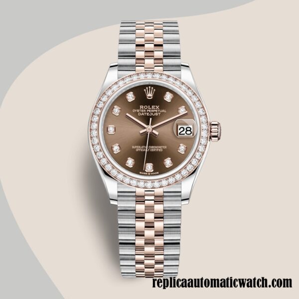 replica automatic Rolex Datejust Ladies Rolex Calibre 2671/Mingzhu Engine m278381rbr-0028 Around 12mm Automatic - Image 2