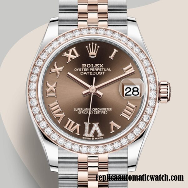 replica automatic Rolex Datejust m278381rbr-0006 Rolex Calibre 2671/Mingzhu Engine Ladies Around 12mm
