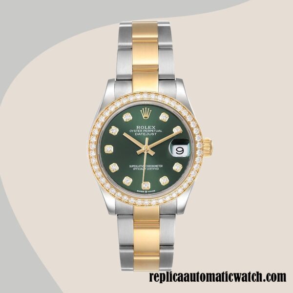 replica automatic Rolex Datejust m278383rbr-0029 Ladies Rolex Calibre 2671/Mingzhu Engine  Two-tone - Image 2