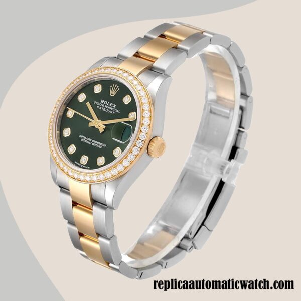 replica automatic Rolex Datejust m278383rbr-0029 Ladies Rolex Calibre 2671/Mingzhu Engine  Two-tone - Image 3