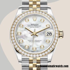 replica automatic Rolex Datejust Rolex Calibre 2671/Mingzhu Engine Ladies m278383rbr-0028