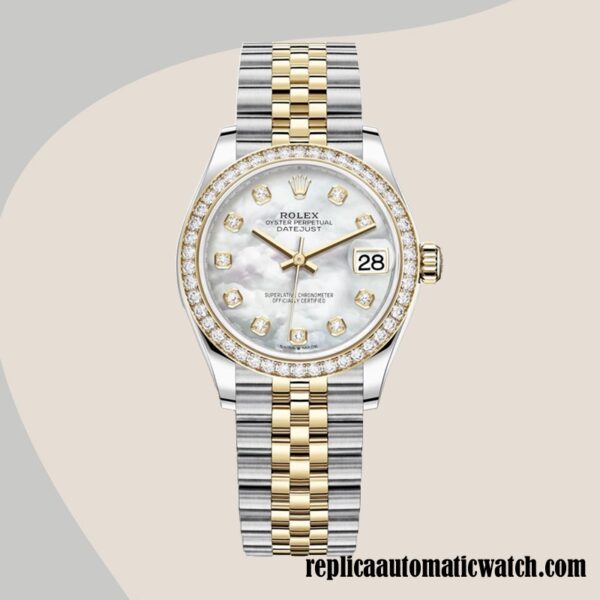 replica automatic Rolex Datejust Rolex Calibre 2671/Mingzhu Engine Ladies m278383rbr-0028 - Image 2