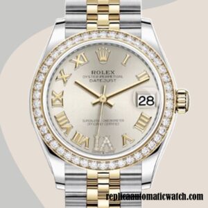 replica automatic Rolex Datejust Ladies Rolex Calibre 2671/Mingzhu Engine m278383rbr-0004 Two-tone