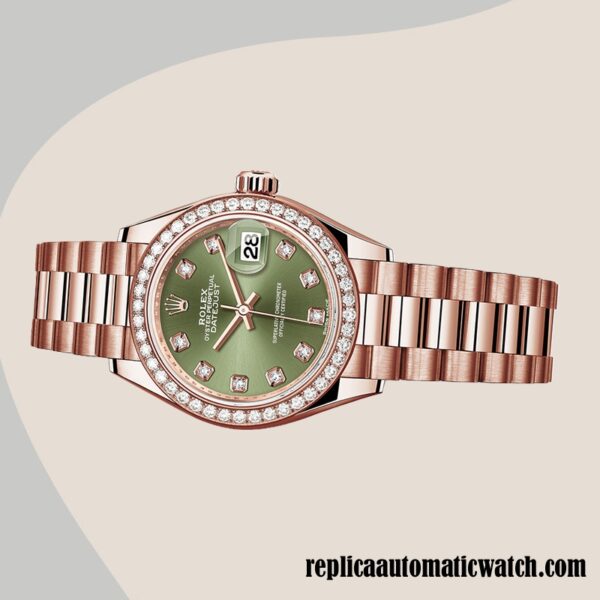 replica automatic Rolex Datejust Rolex Calibre 2671 m279135rbr-0014 Ladies Automatic - Image 3