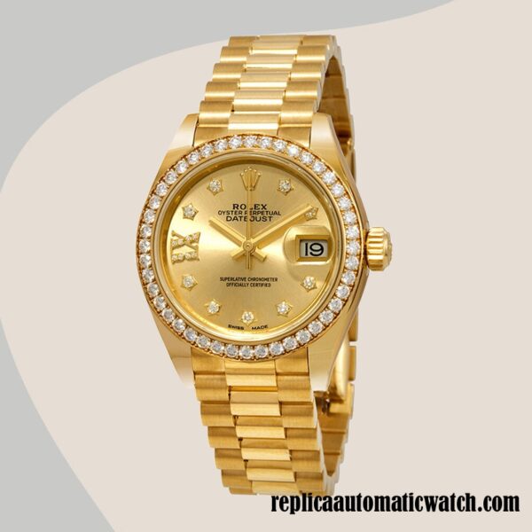 replica automatic Rolex Datejust Rolex Calibre 2671 m279138rbr-0006 Ladies - Image 2
