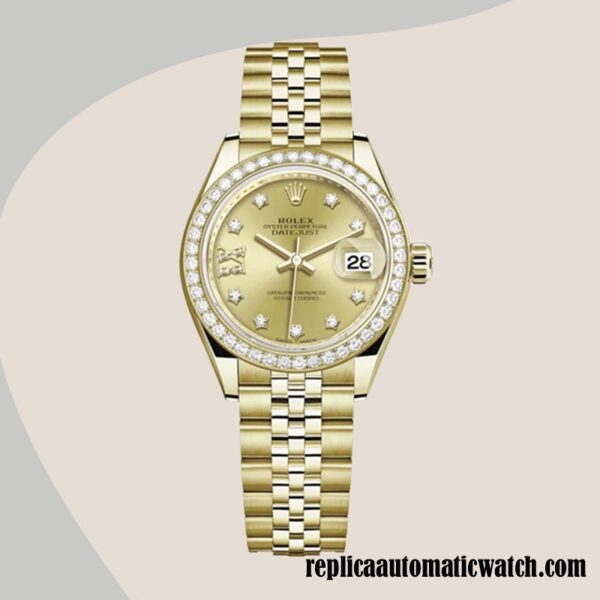 replica automatic Rolex Datejust Rolex Calibre 2671 m279138rbr-0006 Ladies - Image 5