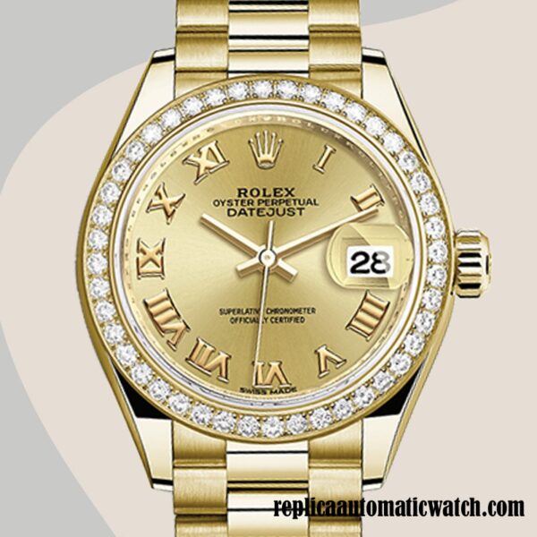 replica automatic Rolex Datejust Ladies m279138rbr-0021 Rolex Calibre 2671 10.5mm