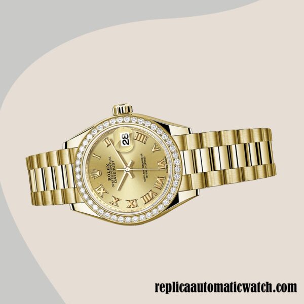 replica automatic Rolex Datejust Ladies m279138rbr-0021 Rolex Calibre 2671 10.5mm - Image 3