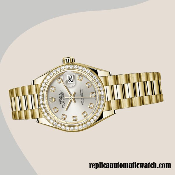 replica automatic Rolex Datejust m279138rbr-0019 Ladies Rolex Calibre 2671 10.5mm - Image 3