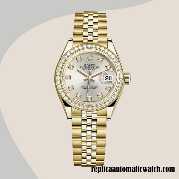 replica automatic Rolex Datejust m279138rbr-0019 Ladies Rolex Calibre 2671 10.5mm - Image 5