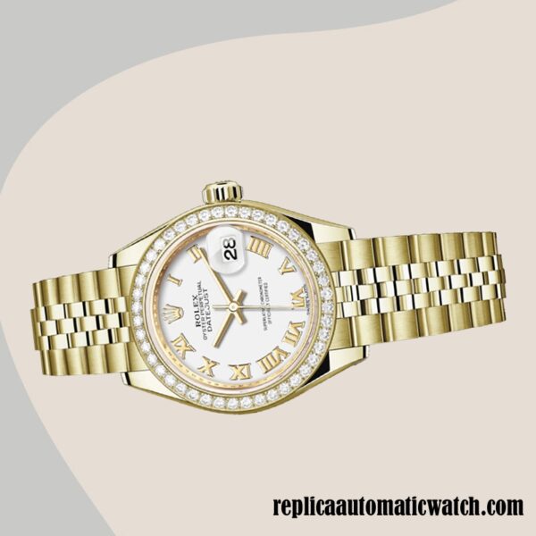 replica automatic Rolex Datejust Ladies m279138rbr-0032 Rolex Calibre 2671 Automatic - Image 3