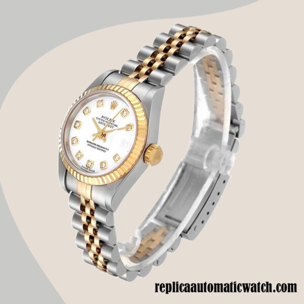 replica automatic Rolex Datejust Ladies Rolex Calibre 2671 279173 Around 12mm Two-tone - Image 3