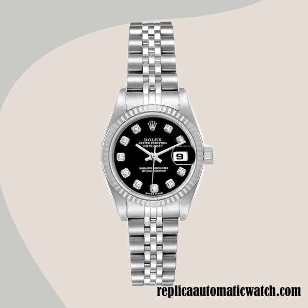 replica automatic Rolex Datejust Ladies Rolex Calibre 2671 279174 Around 12mm Silver-tone - Image 2