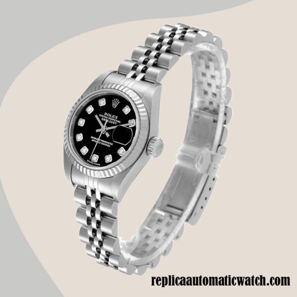 replica automatic Rolex Datejust Ladies Rolex Calibre 2671 279174 Around 12mm Silver-tone - Image 3