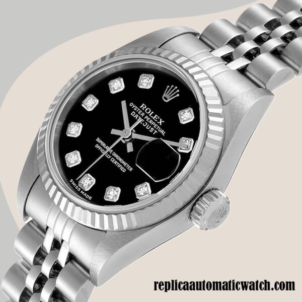 replica automatic Rolex Datejust Ladies Rolex Calibre 2671 279174 Around 12mm Silver-tone - Image 4