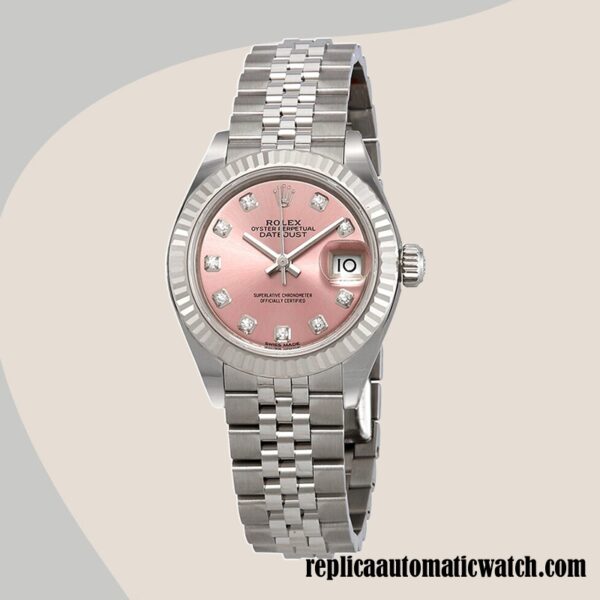 replica automatic Rolex Datejust Rolex Calibre 2671 Ladies m279174-0003 - Image 2