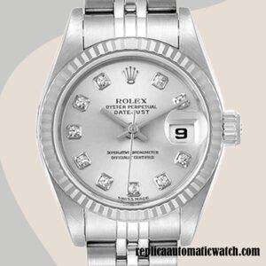 replica automatic Rolex Datejust Rolex Calibre 2671 Ladies 279174 Silver Dial Around 12mm
