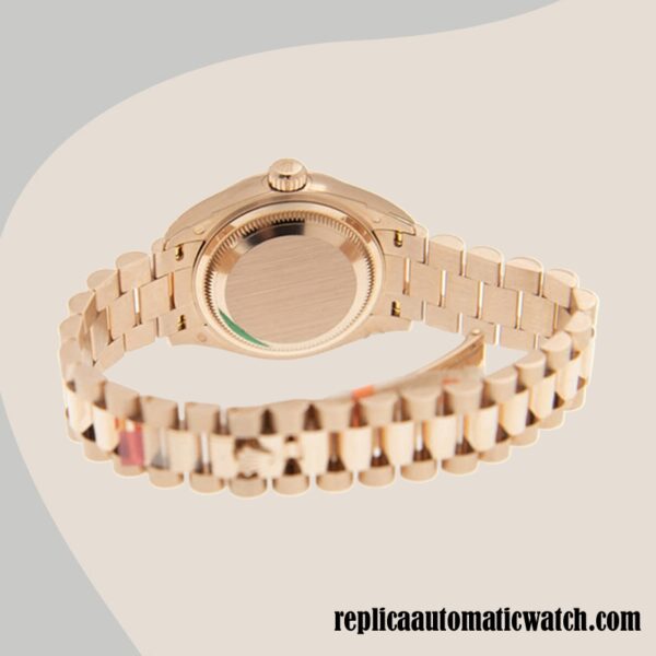 replica automatic Rolex Datejust Ladies Rolex Calibre 2671 m279175-0016 Automatic Rose Gold-tone - Image 4