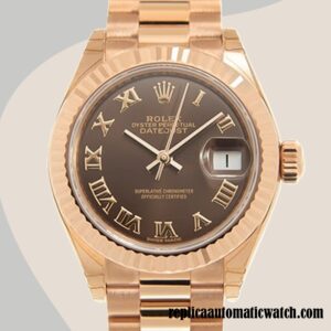 replica automatic Rolex Datejust Ladies m279175-0014 Rolex Calibre 2671 10.5mm Chocolate Dial