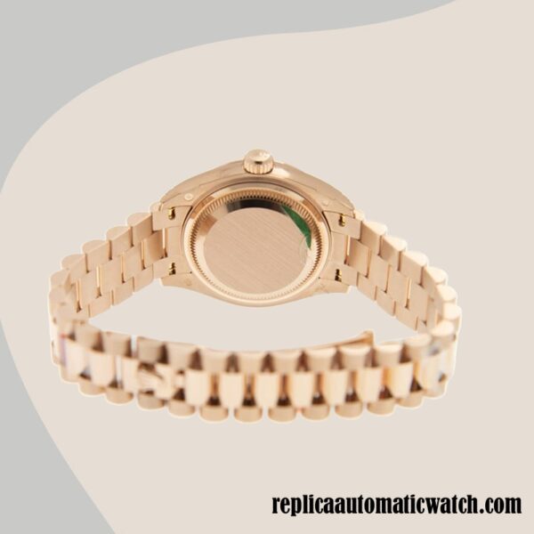 replica automatic Rolex Datejust Ladies m279175-0014 Rolex Calibre 2671 10.5mm Chocolate Dial - Image 4