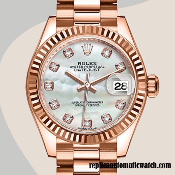 replica automatic Rolex Datejust m279175-0017 Rolex Calibre 2671 Ladies Automatic