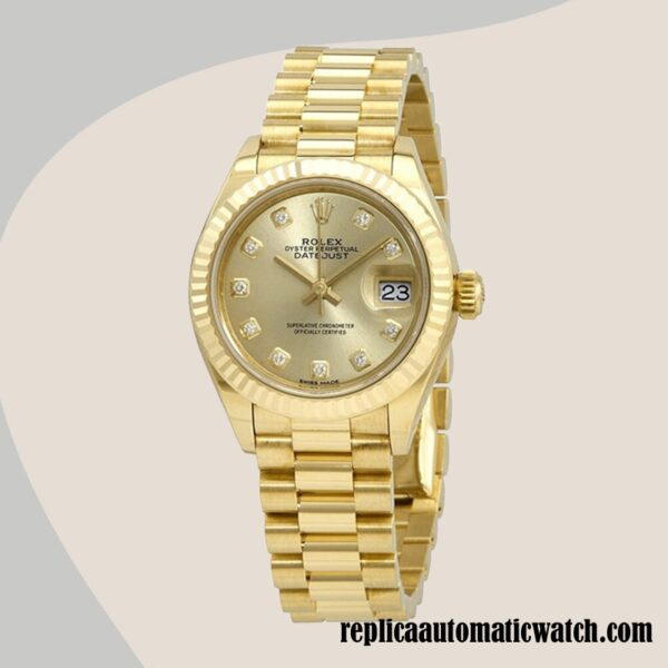 replica automatic Rolex Datejust Ladies Rolex Calibre 2671 m279178-0017  Automatic - Image 2