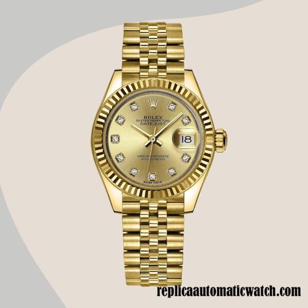 replica automatic Rolex Datejust Ladies Rolex Calibre 2671 m279178-0017  Automatic - Image 5