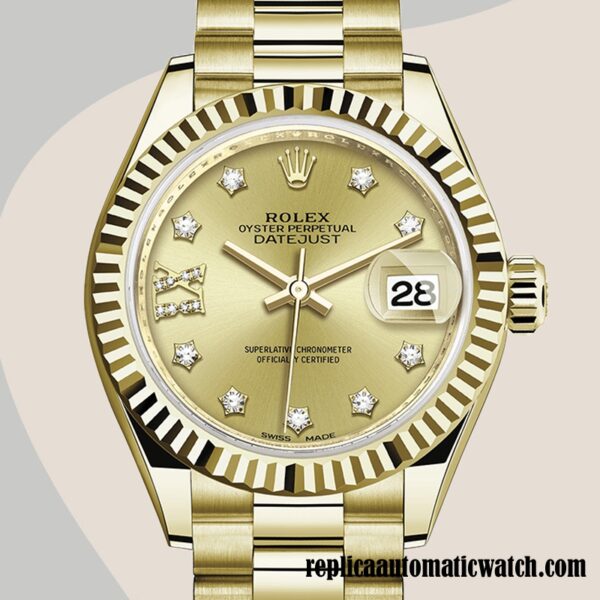 replica automatic Rolex Datejust Rolex Calibre 2813 Ladies m279178-0014