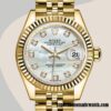 replica automatic Rolex Datejust Rolex Calibre 2671 Ladies m279178-0025  Gold-tone