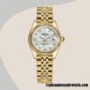 replica automatic Rolex Datejust Rolex Calibre 2671 Ladies m279178-0025  Gold-tone - Image 2