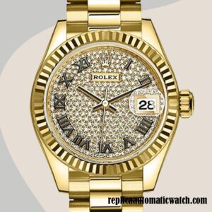 replica automatic Rolex Datejust m279178-0031 Ladies Unknown  Around 12mm