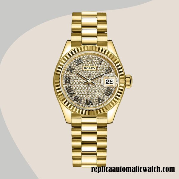replica automatic Rolex Datejust m279178-0031 Ladies Unknown  Around 12mm - Image 2