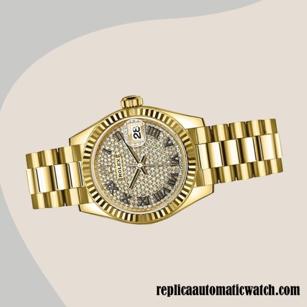 replica automatic Rolex Datejust m279178-0031 Ladies Unknown  Around 12mm - Image 3