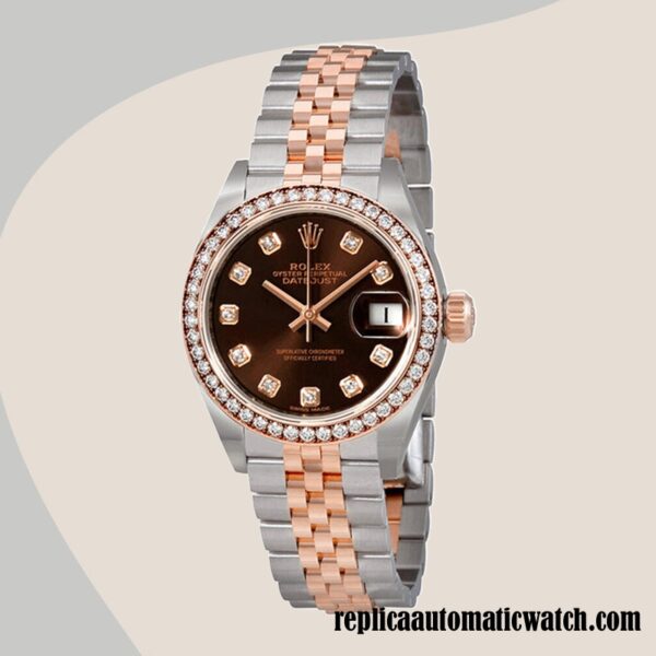 replica automatic Rolex Datejust Rolex Calibre 2671 m279381rbr-0011 Ladies  Around 12mm - Image 2