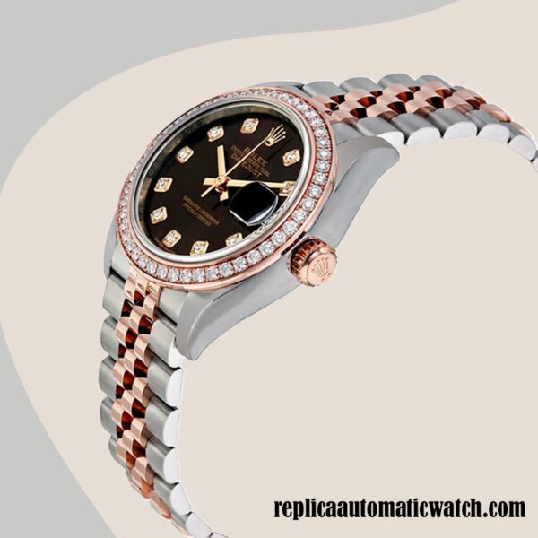 replica automatic Rolex Datejust Rolex Calibre 2671 m279381rbr-0011 Ladies  Around 12mm - Image 3