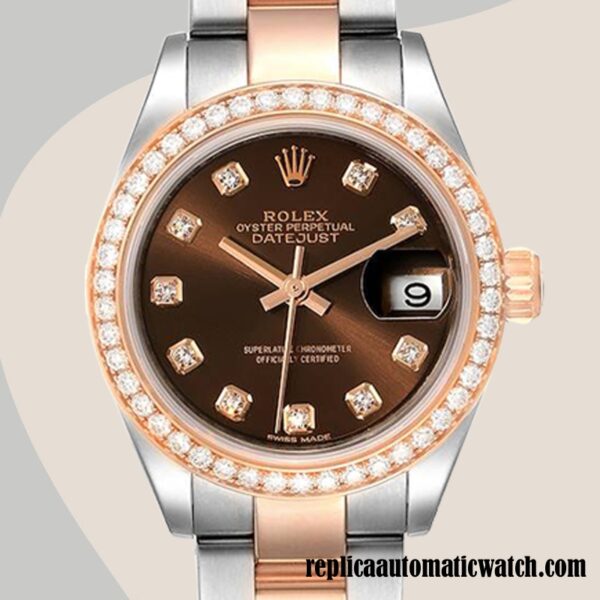 replica automatic Rolex Datejust m279381rbr-0012 Rolex Calibre 2671 Ladies Around 12mm