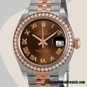 replica automatic Rolex Datejust Rolex Calibre 2671 Ladies m279381rbr-0009 Two-tone